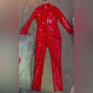 Britney Spears, oops I did it again costume, with head piece